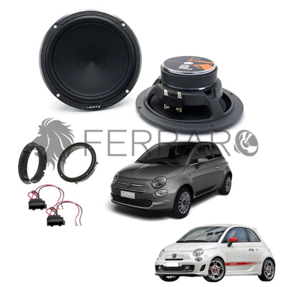 Hertz Kit 2 Casse | MP 165.3 | Anteriore | Fiat 500 e 500 Abarth