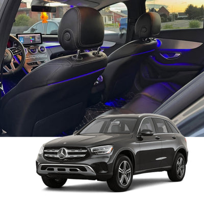 Ambient Light per Merdedes GLC X253, Classe C W205, 64 Colori RGB