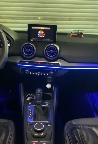Ambient Light per Audi Q2 (2019-2026), 256 Colori, APP