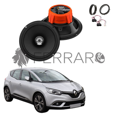 Hertz Kit 2 Casse | DCX 165.3 | Ant o Post | Renault Scenic IV | 4ª Serie (Dal 2016>)