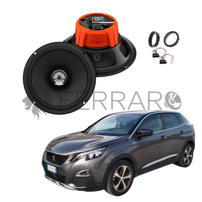 Hertz Kit 2 Casse | DCX 165.3 | Ant o Post | Peugeot 3008 2ª (2016-2024)