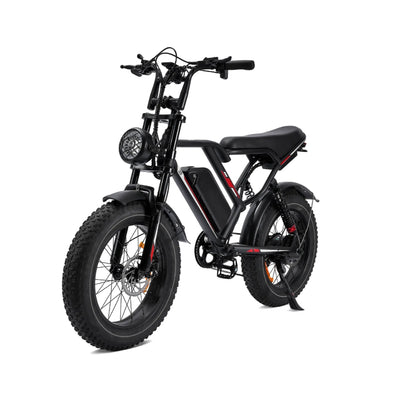 FerraroStore S8-Single, Bici Elettrica Pieghevole, 20", Batteria 48V