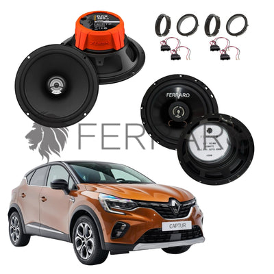 FerraroStore Kit 4 Casse | DCX 165.3 | ASC-652PC | Ant/Post | Renault Captur II Serie (Dal 2020>)