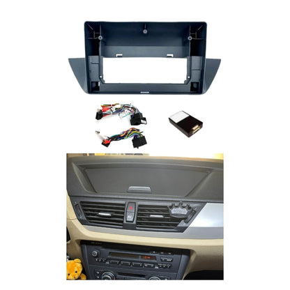 Kit Montaggio Autoradio 10.1"Pollici BMW X1 E84 (2009-2015) Mascherina, Cablaggio Autoradio Android