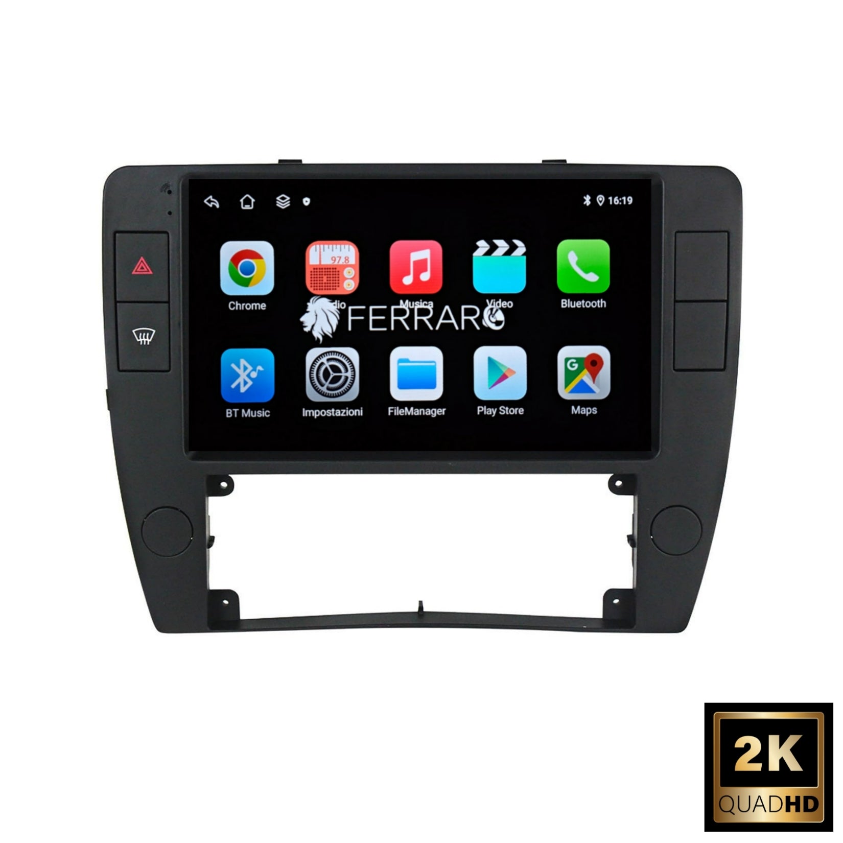 Autoradio per Volkswagen Passat B5 9" 2K | 1996-2005 | Android | Bluetooth | CarPlay | Android Auto | 12/256GB Ram