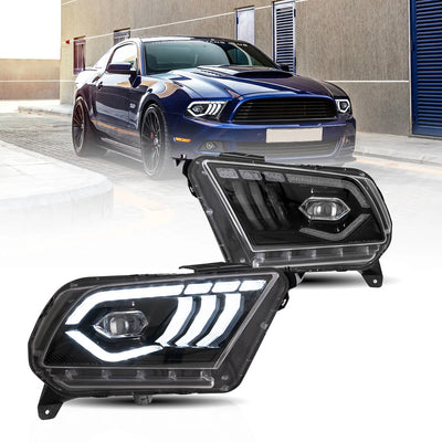 Fanali Anteriore Completo per Ford Mustang 5ª Serie (2010-2014) a LED
