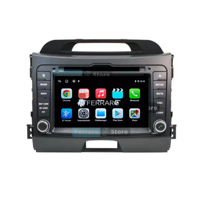 Autoradio per Kia Sportage 3 7" | 2010-2018 | Android | Bluetooth | CarPlay | Android Auto | 4GB/8GB Ram