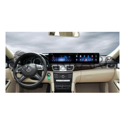 Autoradio per Mercedes Classe E W212, 12.3" + 12.3" (2013-2016) | Android, Bluetooth, CarPlay, Android Auto, 8/128GB Ram