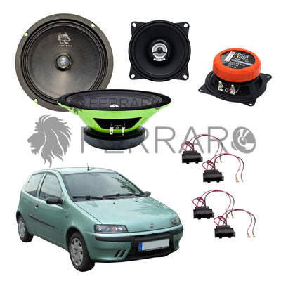 FerraroStore Kit 4 Casse | PV165.3 | DCX 100.3 | Ant/Post | Fiat Punto 188