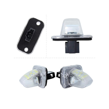 Set Luci Targa a Led per Volkswagen Passat B6, B6, Trasporter (Compatibilità in Descrizione), Plug and Play
