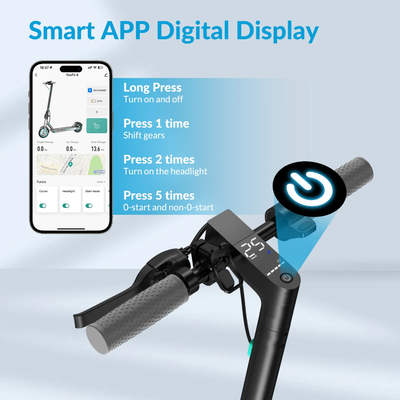 FerraroStore V8, Monopattino Pieghevole, 8.5", Batteria 36V