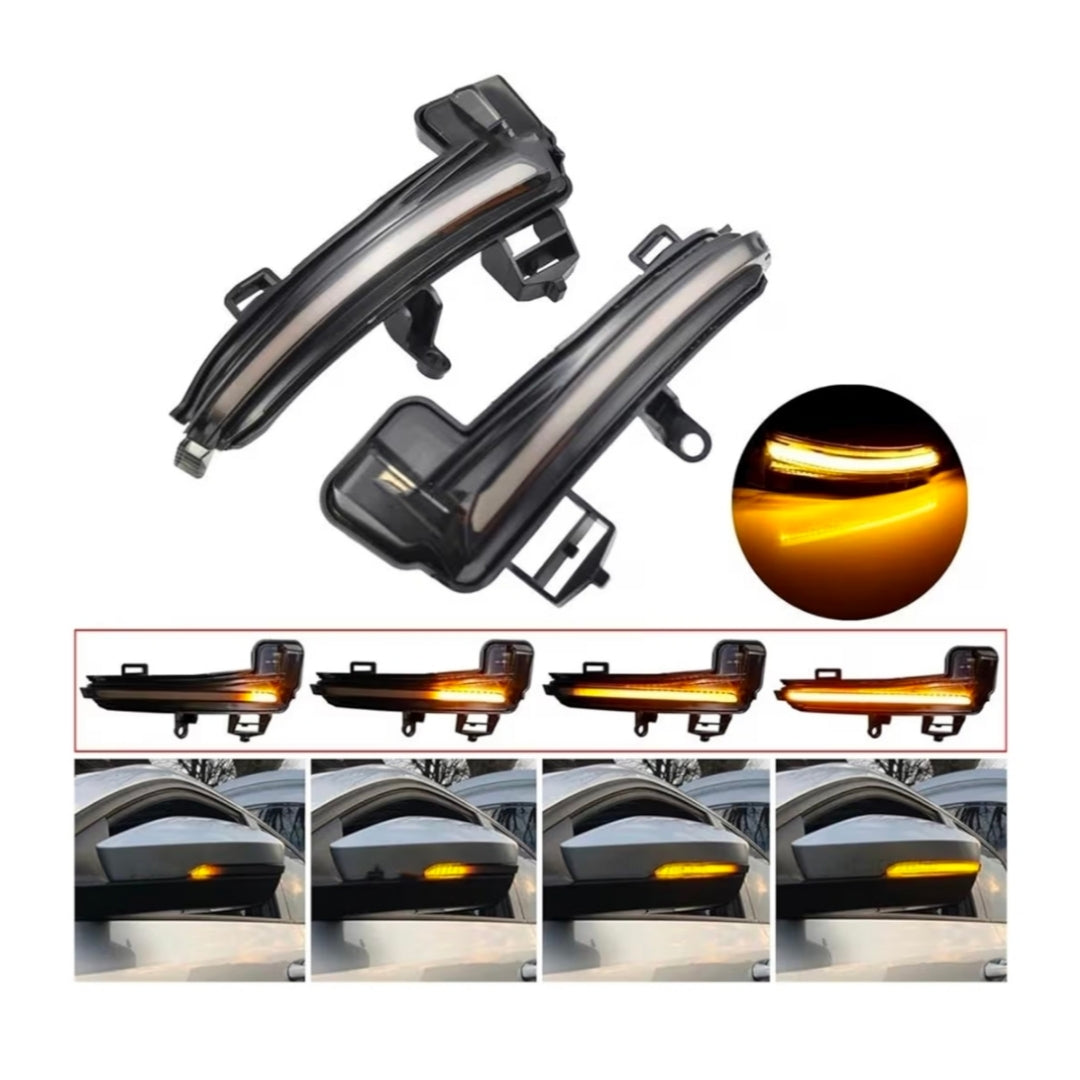 Specchietti Laterali Led per Skoda Per Skoda Superb A7, B8 (2016-2019), Plug and Play