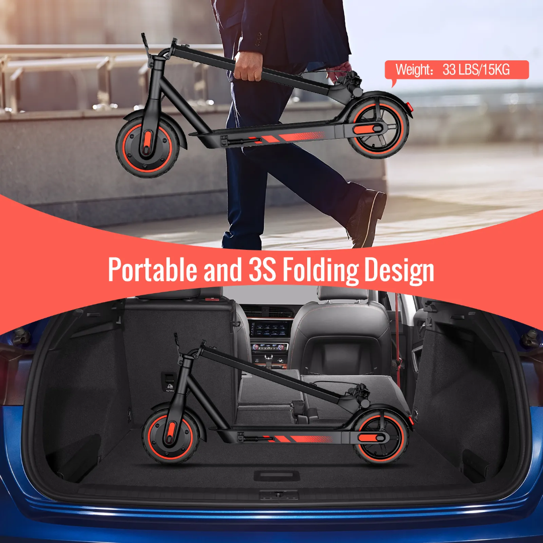 FerraroStore V10, Monopattino Pieghevole, 10", Batteria 36V