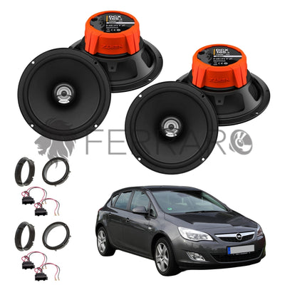 Hertz Kit 4 Casse | DCX 165.3 | Ant/Post | Opel Astra J (2009-2015)