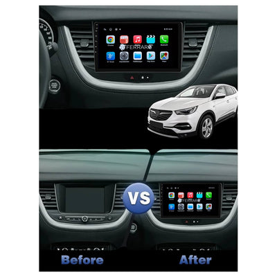 Autoradio per Opel Grandland X | Crossland X 9" | 2016-2021 | Android | Bluetooth | CarPlay | Android Auto | 2GB/4GB/6GB/8GB Ram