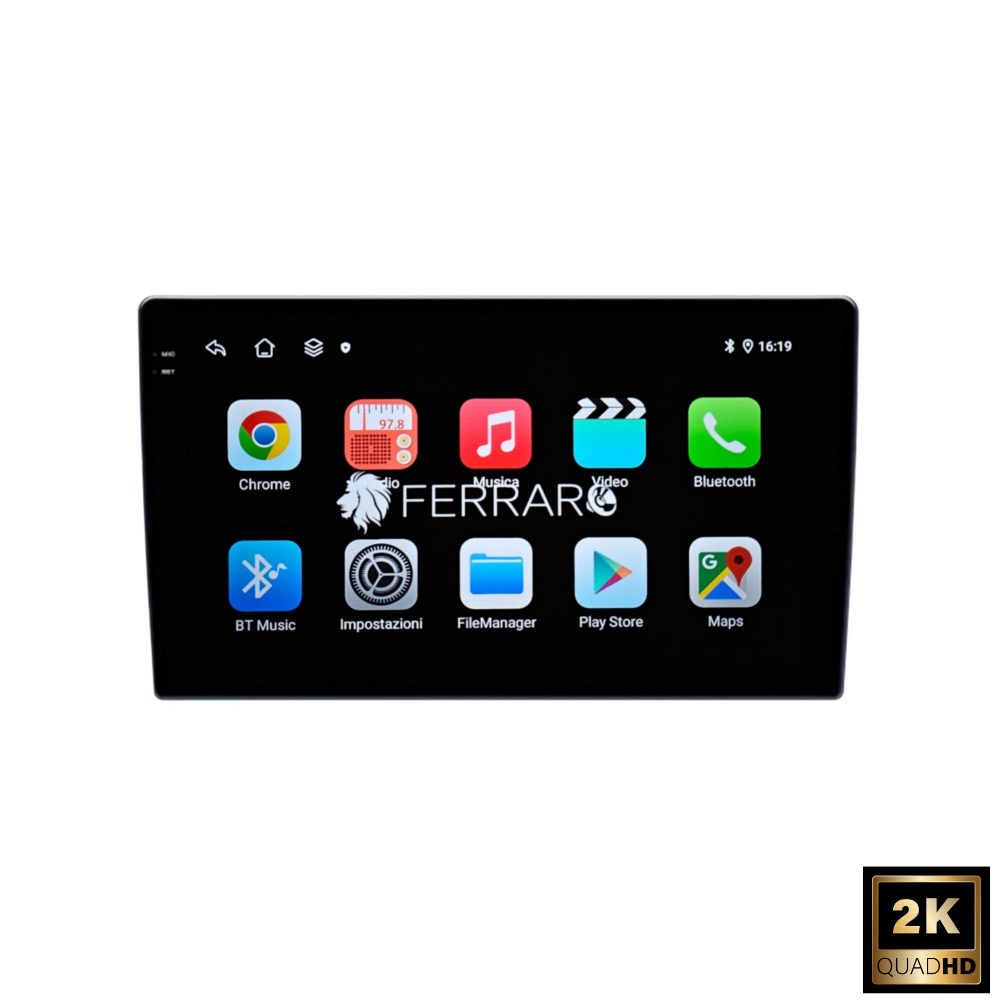 Autoradio per Peugeot 407 9" 2K | 2004-2012 | Android | Bluetooth | CarPlay | Android Auto | 12/256GB Ram