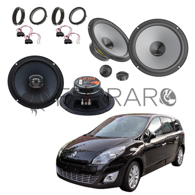 Hertz Kit 6 Casse | K 165 | X 165 | Ant/Post | Renault Scenic III | 3ª Serie (2009-2016)
