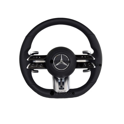 Volante per Mercedes, Nera, Linea Nera, Perforazione, AMG