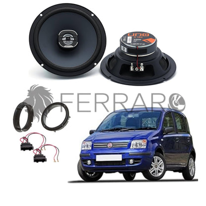 Hertz Kit 2 Casse | X 165 | Posteriori | Fiat Panda dal 2003>