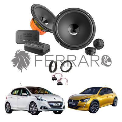 Hertz Kit 4 Casse | DSK 165.3 | Ant o Post | Peugeot 208