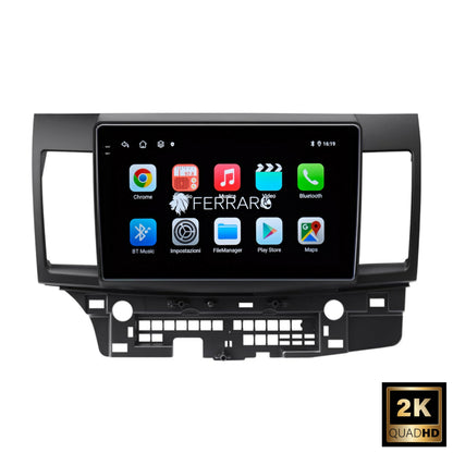 Autoradio per Mitsubishi Lancer 10.1" 2K | 2007-2013 | Android | Bluetooth | CarPlay | Android Auto | 4/64GB Ram