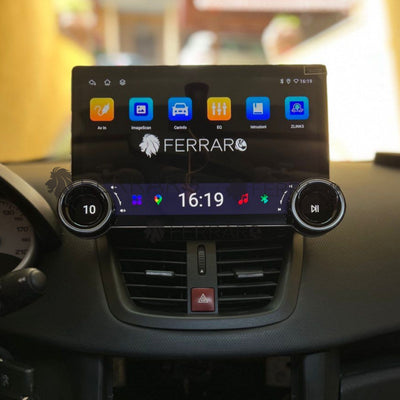 Autoradio per Peugeot 207/207cc 11.8" 2K | 2006-2015 | Android | Bluetooth | CarPlay | Android Auto | 4/64GB Ram