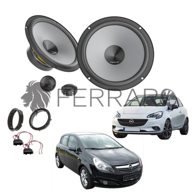 Hertz Kit 4 Casse | K 165 | Anteriori | Opel Corsa D, E (2006-2019)