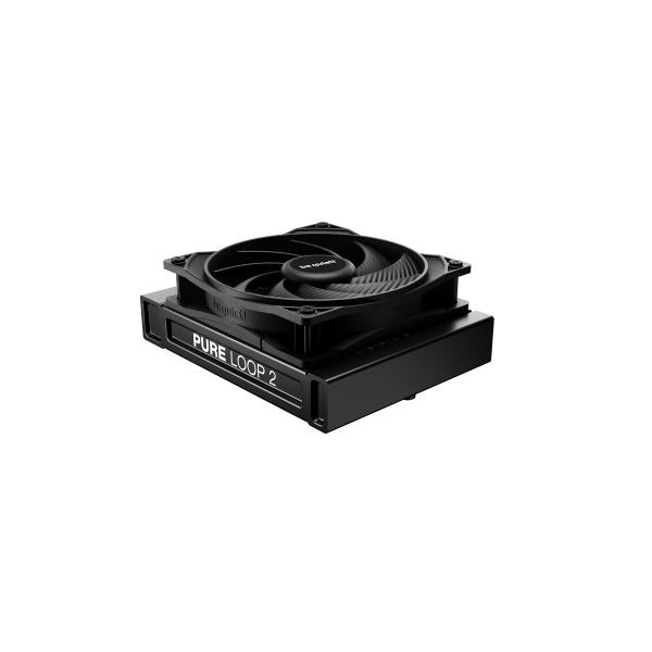 Be Quiet! Pure Loop 2 120mm Processore Raffreddatore di liquidi tutto in uno 12 cm Nero