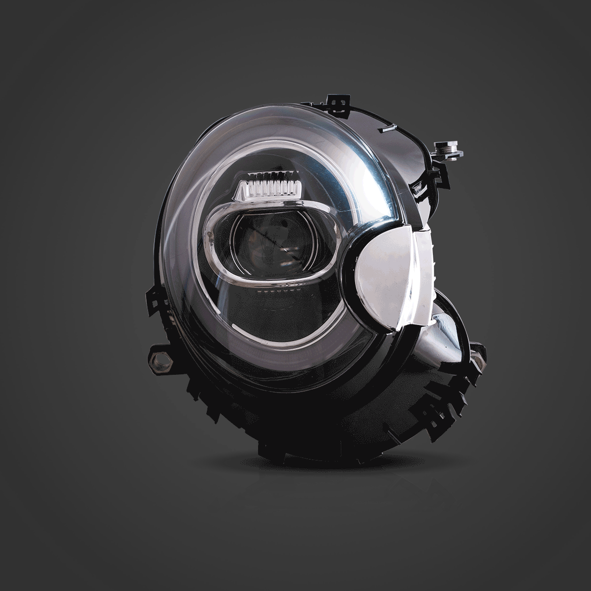 Fanali Anteriore Completo per BMW Mini Cooper S R55, R56, R57, R58, R59 (2007-2014) a LED