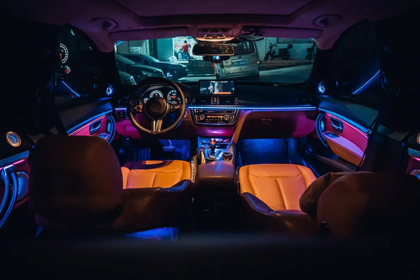 Ambient Light per BMW Serie 3 F34 GT (2013-2019), 256 Colori, APP