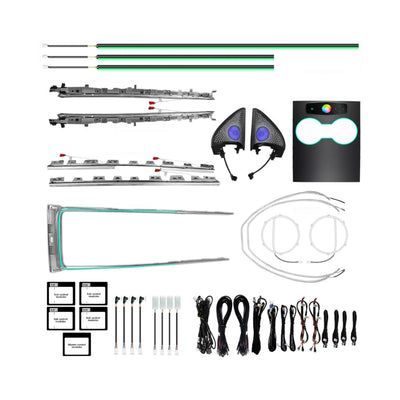Ambient Light per Tesla Model 3/Y (2021-2023), 64 Colori RGB