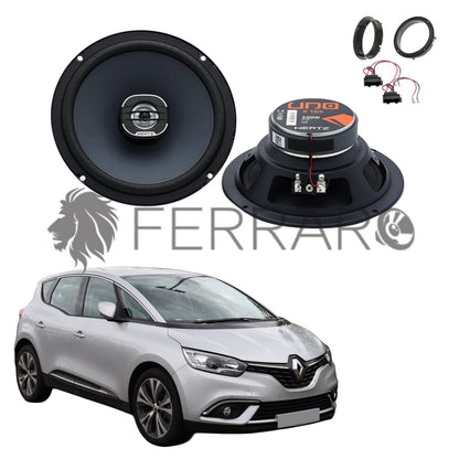 Hertz Kit 2 Casse | X 165 | Ant o Post | Renault Scenic IV | 4ª Serie (Dal 2016>)