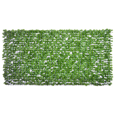 Outsunny Rotolo di Siepe Artificiale per Balcone e Giardino in PE Verde 300x150cm