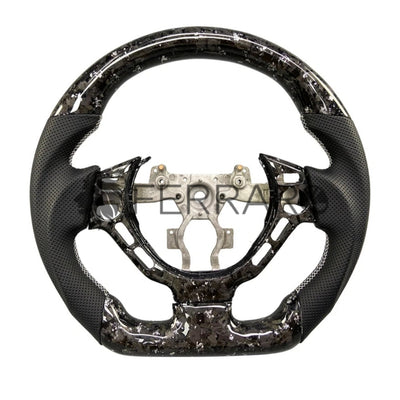 Volante Sportivo per Nissan R35, GTR, 370Z, Z34, 350Z, Carbonio, Customizzato in Pelle