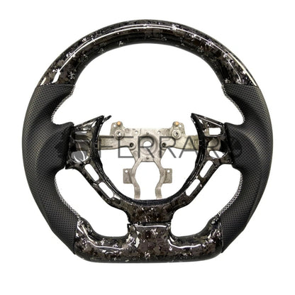Volante Sportivo per Nissan R35, GTR, 370Z, Z34, 350Z, Carbonio, Customizzato in Pelle