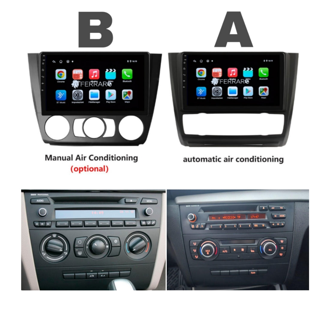 Car Radio for BMW 1 SERIES / E87 / E81 / E82 / E88 [2004 - 2011] - 2GB/4GB/6GB/8GB, Car Radio with Intelligent System, 2Din 9"Inch GPS, Navigator, Wifi