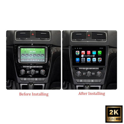 Autoradio per Skoda Yeti 5L 10.1" 2K | 2009-2014 | Android | Bluetooth | CarPlay | Android Auto | 4/64GB Ram