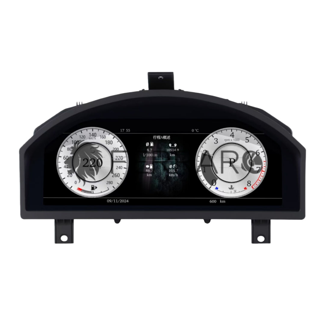 Virtual Cockpit 12.3" per Land Rover Freelander 2 (2006-2015), HD Ultra, CarPlay e Android Auto