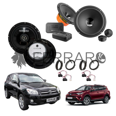 Hertz Kit 6 Casse | DSK 165.3 | ASC-652PC | Ant/Post | Toyota RAV4 (Dal 2006)