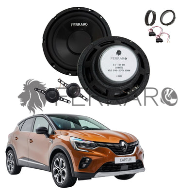 FerraroStore Kit 4 Altoparlanti | ASK-165.2 | Ant o Post | Renault Captur II Serie (Dal 2020>)