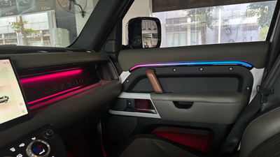 Ambient Light per Land Rover Defender L663 (2019-2026), 64 Colori RGB