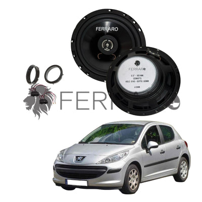 FerraroStore Kit 2 Altoparlanti | ASC-652PC | Ant o Post | Peugeot 207 dal 2006>