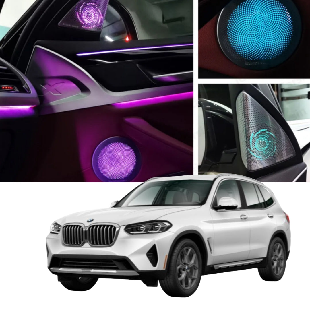 Ambient Light per BMW X3, X4, G01, G02 (2018-2023), 64 Colori RGB