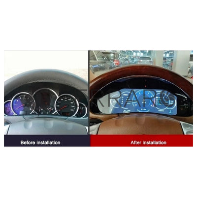(PRENOTA) Virtual Cockpit 12.3" per Porsche Cayenne GTS 955 (2002-2006), HD Ultra, CarPlay e Android Auto