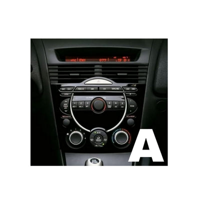 Kit Montaggio Autoradio 9"Pollici Mazda RX8 (2003-2012) Mascherina, Cablaggio Autoradio Android