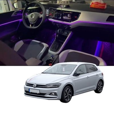 Ambient Light per Volkswagen Polo MK6 (2018>), 64 Colori RGB