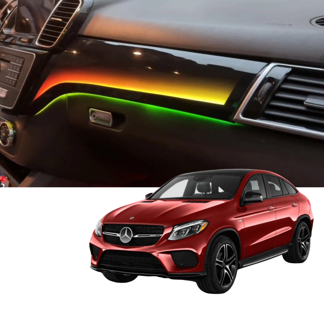 Ambient Light per Mercedes Benz ML, GL, GLE, GLS, 64 Colori RGB
