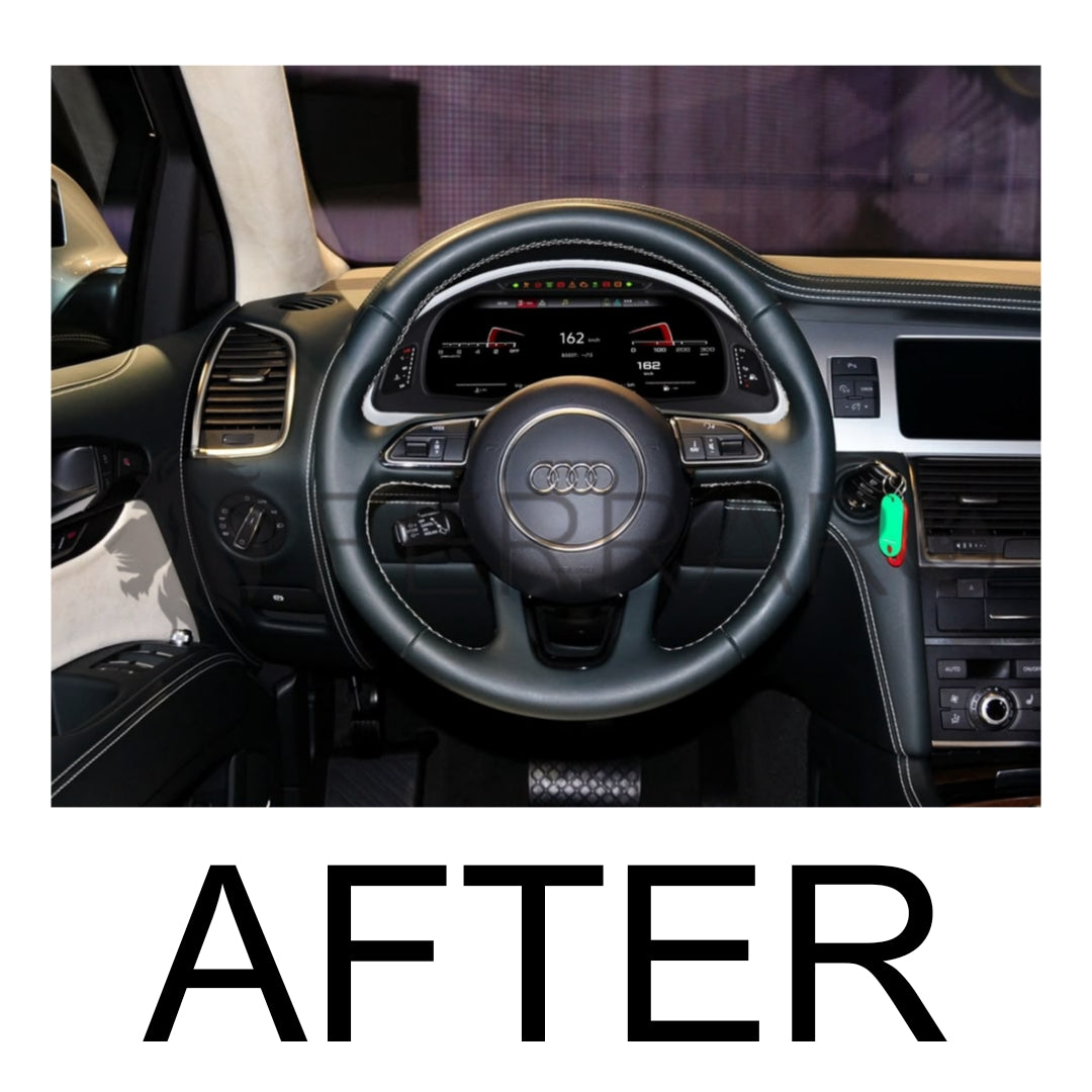 (PRENOTA) Virtual Cockpit 12.3" per Audi Q7 4L (2005-2015), HD Ultra, CarPlay e Android Auto