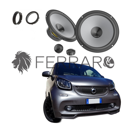 Hertz Kit 4 Casse | K 165 | Anteriori | Smart ForTwo 453