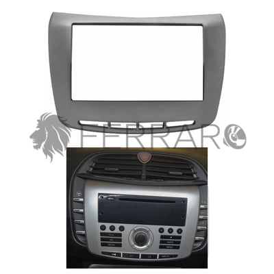 Mascherina 2DIN con Cornice | Lancia Delta dal 2009>